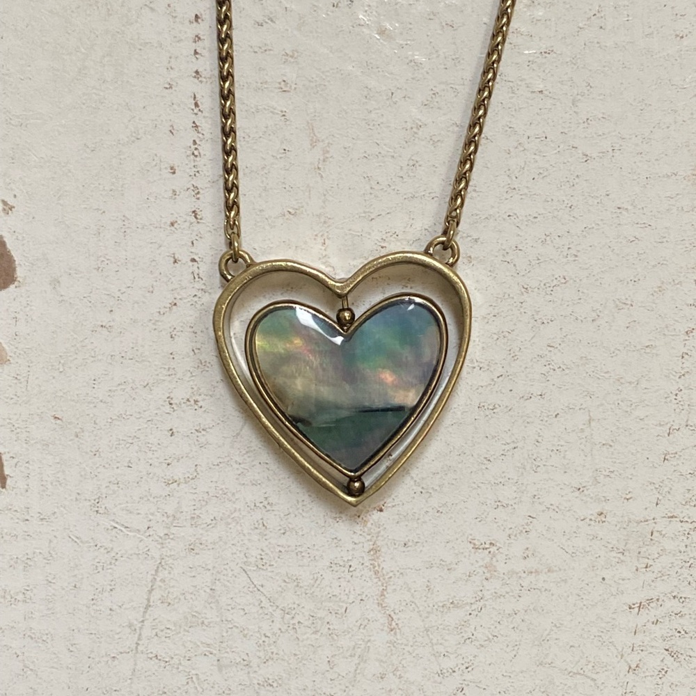 Lucky Brand Heart Necklace